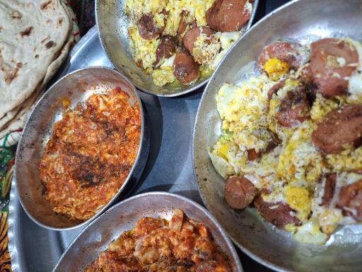 عکس صبحانه سرای سالار