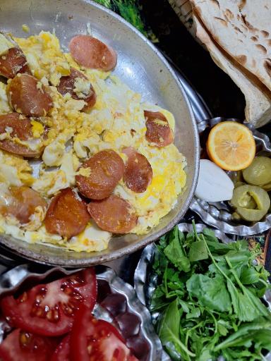 عکس صبحانه سرای سالار