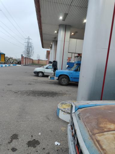 عکس پمپ گاز CNG