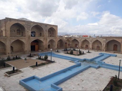 عکس کاروانسرای شاه عباسی ماهیدشت
