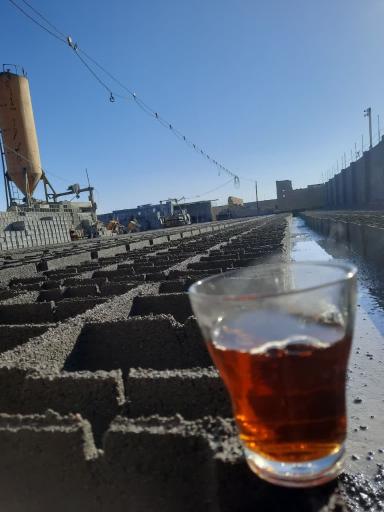 عکس کارگاه تیرچه بلوک توسلی کفران