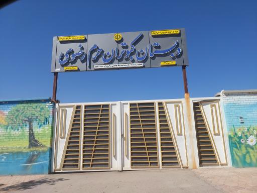 عکس دبستان کبوتران حرم رضوی