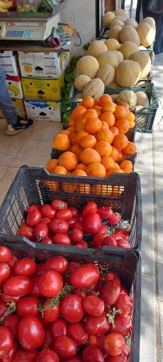 عکس میوه و سبزی فروشی