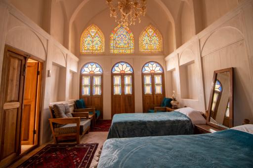 عکس اقامتگاه سنتی احسان کاشان