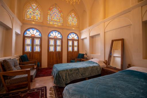 عکس اقامتگاه سنتی احسان کاشان