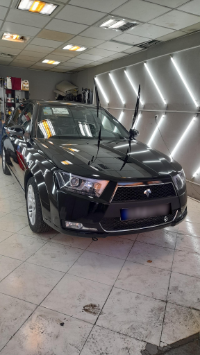 عکس پولیش سرامیک خودرو