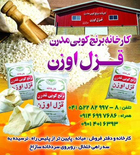 عکس کارخانه برنجکوبی مدرن قزل اوزن
