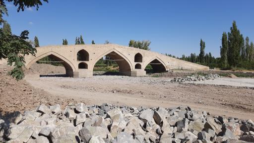 عکس پل تاریخی میربهاءالدین