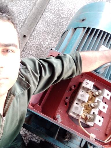 عکس سیم پیچی نوین تعمیر موتور تک و سه فاز بالابر حمزه فرد سادات
