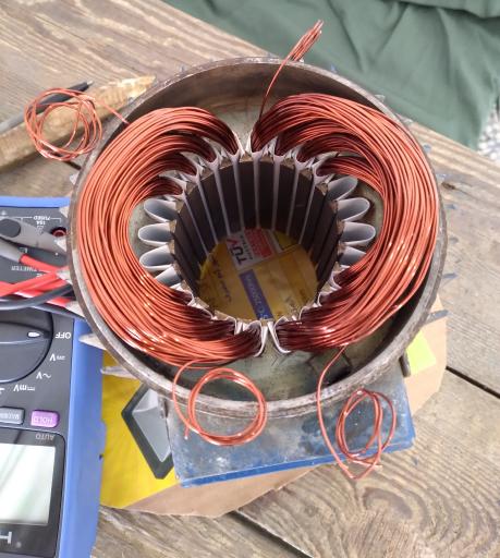 عکس سیم پیچی نوین تعمیر موتور تک و سه فاز بالابر حمزه فرد سادات