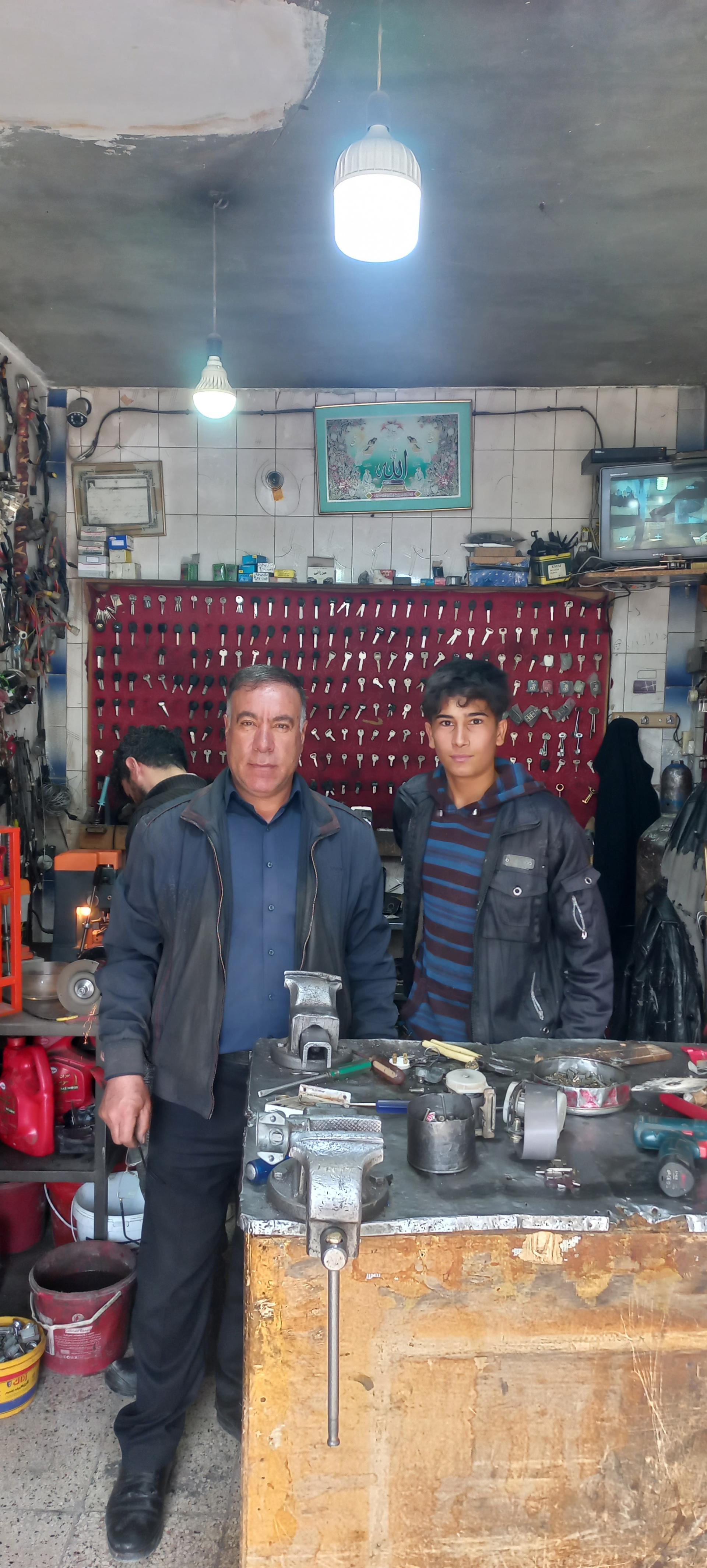 عکس قفل و کلید سازی رفعت