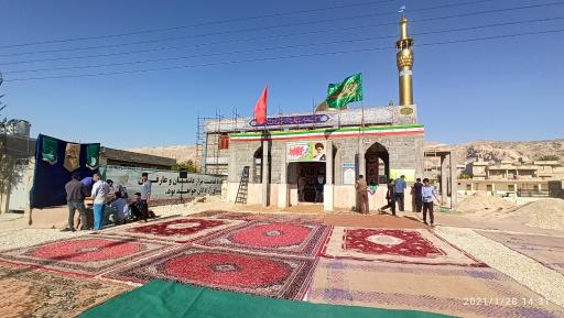 عکس حرم مطهر شهدای گمنام کوری حیاتی 