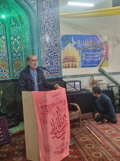 عکس هیئت متوسلین به حضرت زینب س