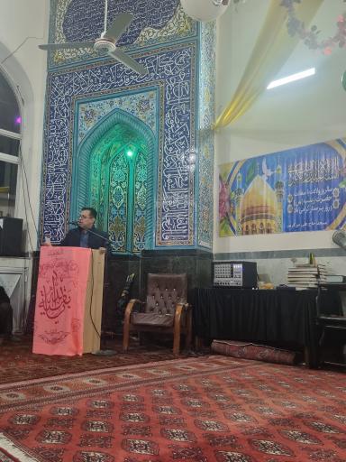 عکس هیئت متوسلین به حضرت زینب س