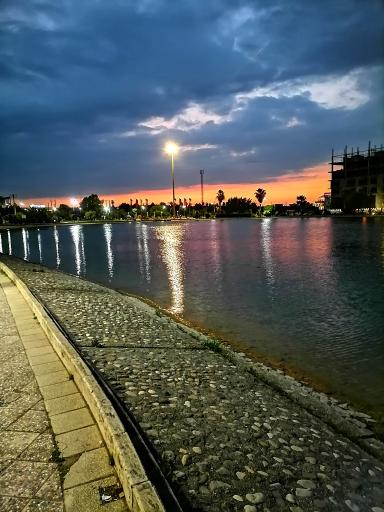 عکس دریاچه مصنوعی گنبد کاووس