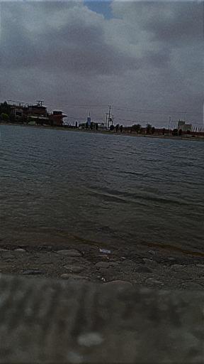 عکس دریاچه مصنوعی گنبد کاووس