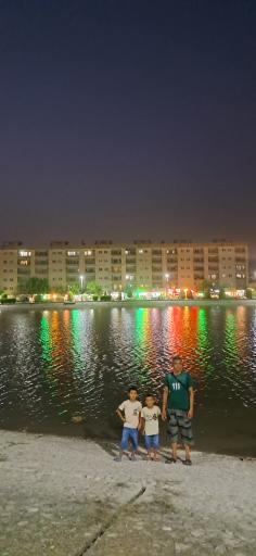 عکس دریاچه مصنوعی گنبد کاووس