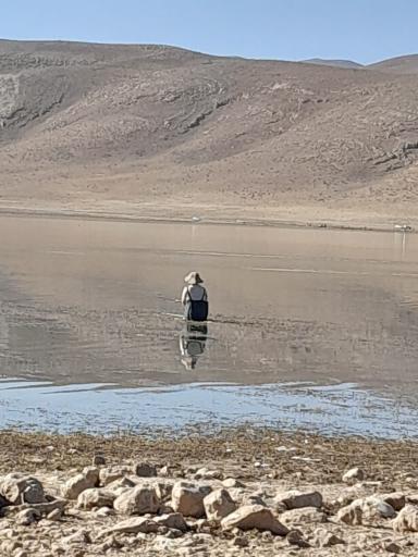 عکس دریاچه سد حنا