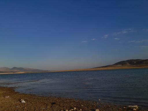 عکس دریاچه سد حنا