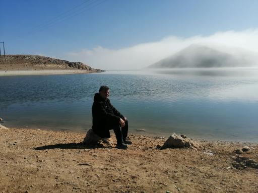 عکس دریاچه سد حنا