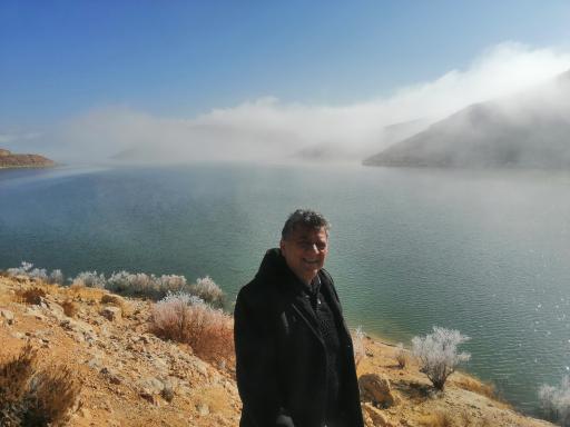 عکس دریاچه سد حنا