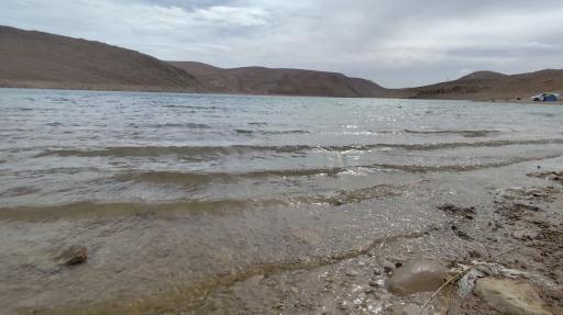 عکس دریاچه سد حنا