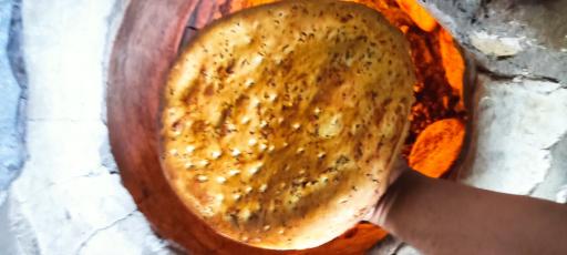 عکس نانوایی تافتون سنتی