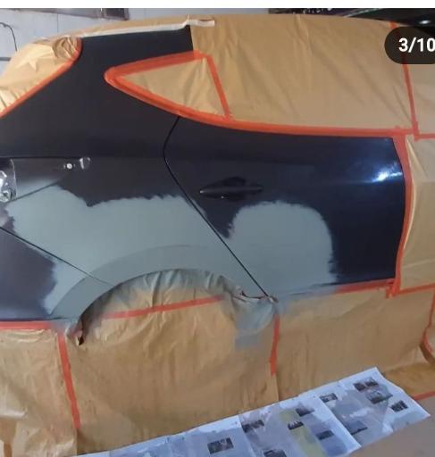 عکس کارگاه رنگ آمیزی اتومبیل ملیراه