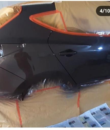 عکس کارگاه رنگ آمیزی اتومبیل ملیراه