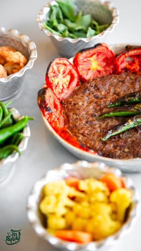 عکس کباب تابه ای آق تابه