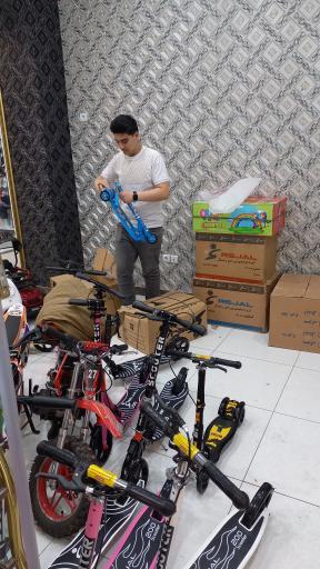 موتور مینی کراس بنزینی و شارژی اسدی