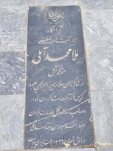 عکس مزار ملا محمد آملی 
