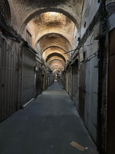 عکس بازار سرپوشیده تبریز