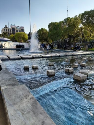 عکس آبنما میدان نبوت 