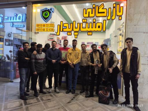 لوازم دوربین مداربسته و دزدگیر بازرگانی امنیت پایدار