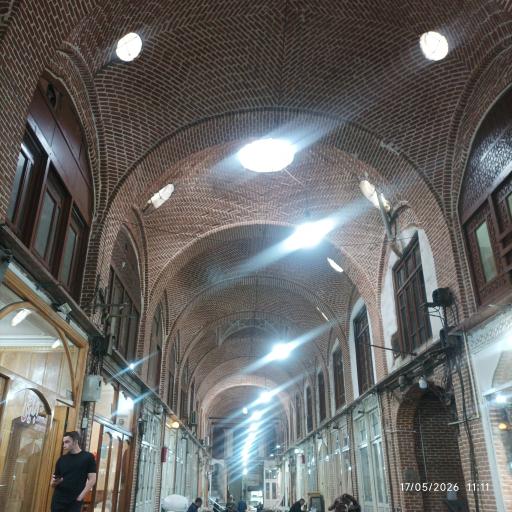 عکس بازار سرپوشیده تبریز