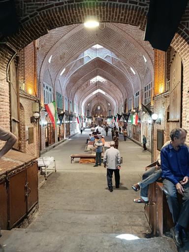 عکس بازار سرپوشیده تبریز