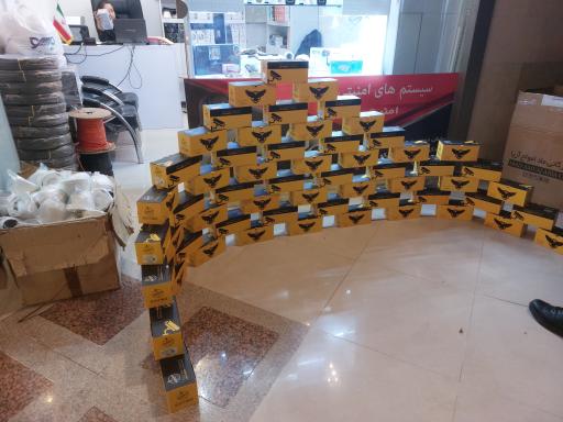 لوازم دوربین مداربسته و دزدگیر بازرگانی امنیت پایدار