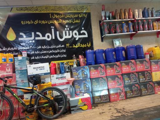 عکس اتوسرویس فرمول 1