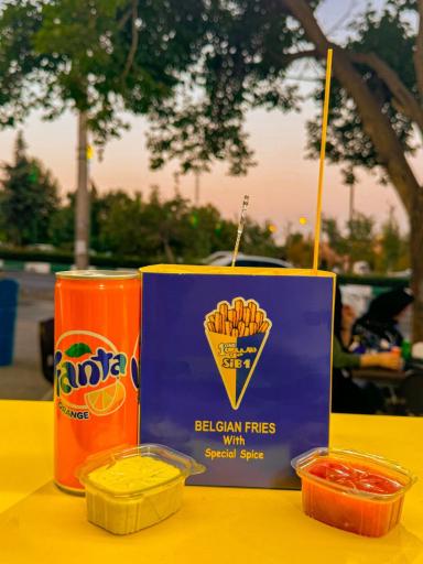 عکس فست فود سیب