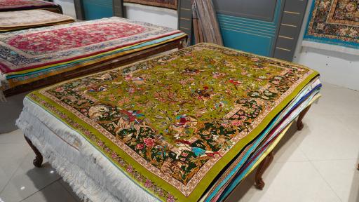 عکس فرش خاطره کویر کاشان