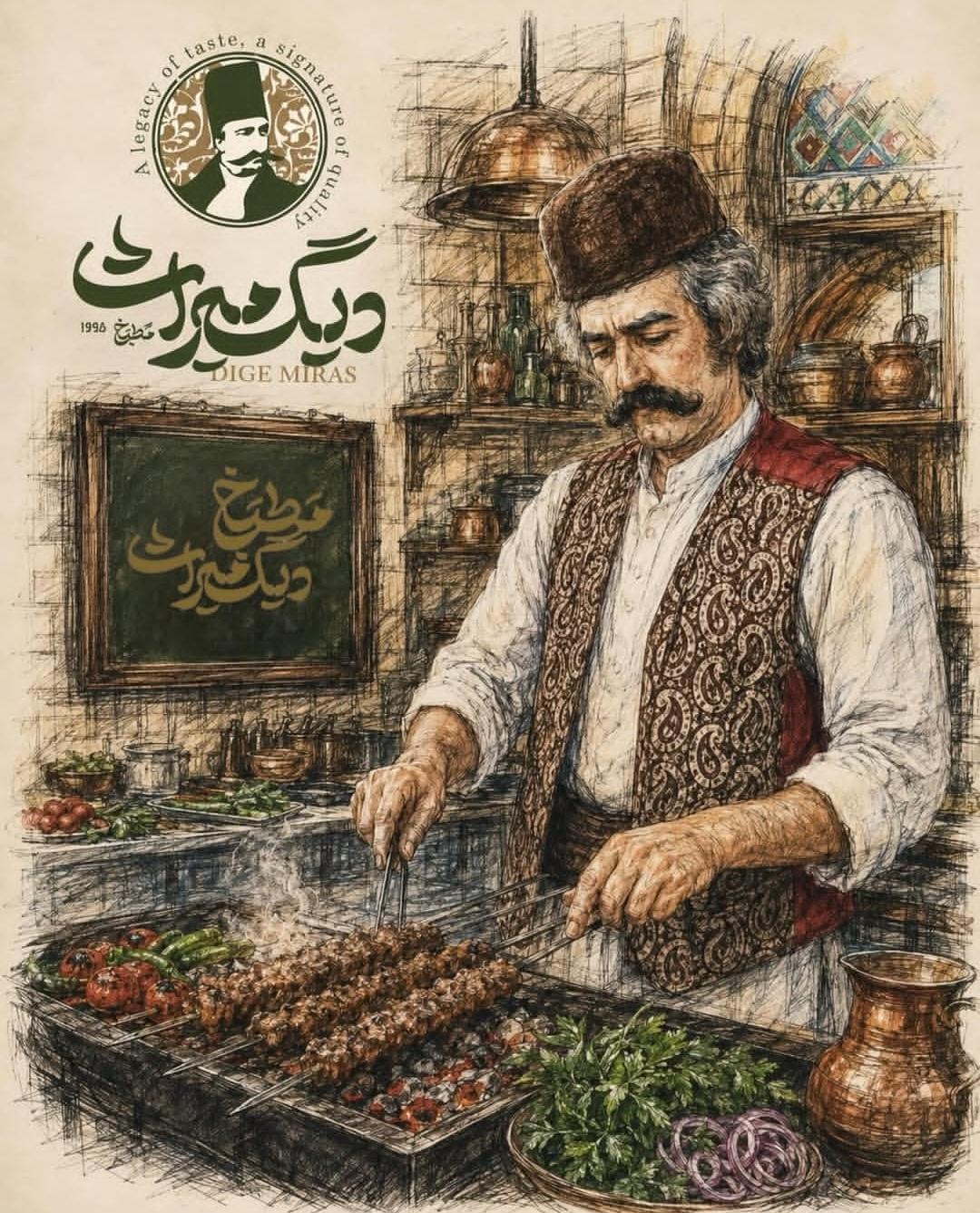 عکس مطبخ دیگ میراث
