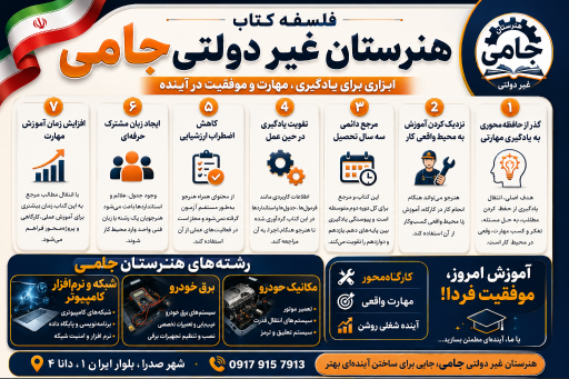 عکس هنرستان غیردولتی جامی