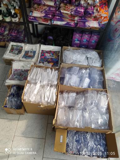 عکس ظروف یکبارمصرف سام پلاست 