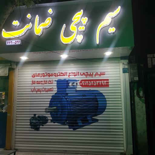 عکس سیم پیچی ضمانت 