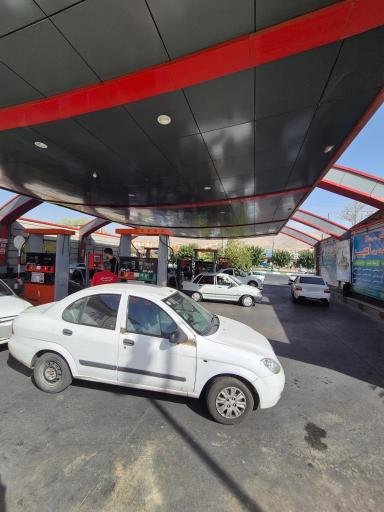 عکس پمپ بنزین بخششی بومهن