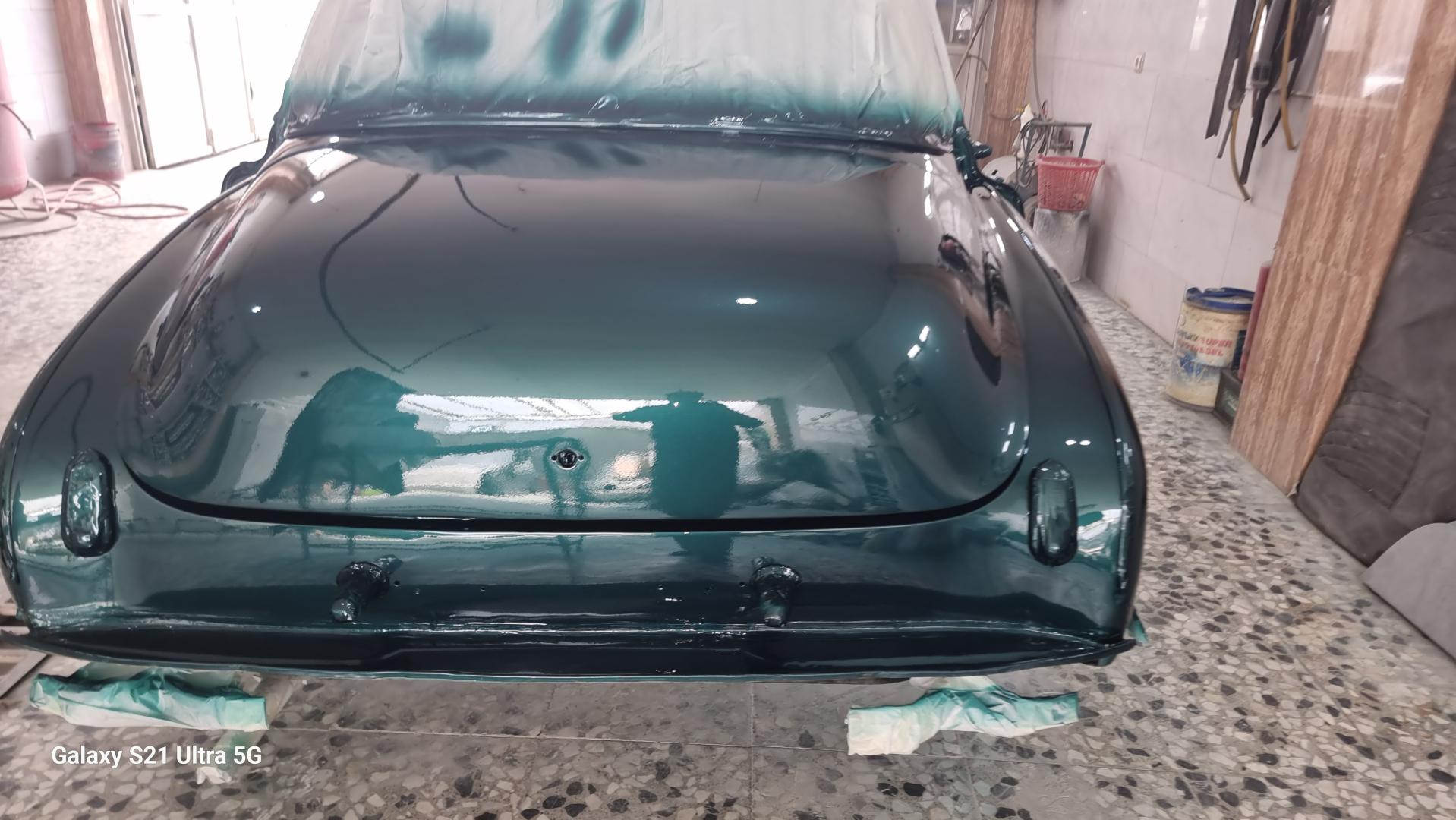 عکس صافکاری و نقاشی خودرو محسن