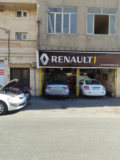عکس تعمیرگاه رنو و هیوندا 