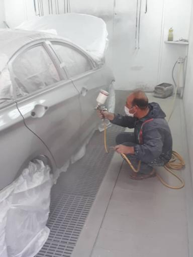 عکس صافکاری و نقاشی خودرو محسن