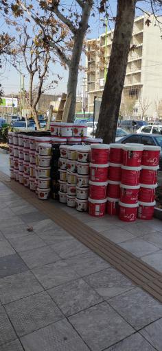 عکس رنگ فروشی متین